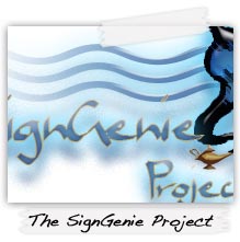 The Sign Genie Project
